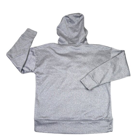 Under Armour Hoodie Womens Small Purple Cold Gear Loose Pullover Fleece Chenille - Picture 8 of 11